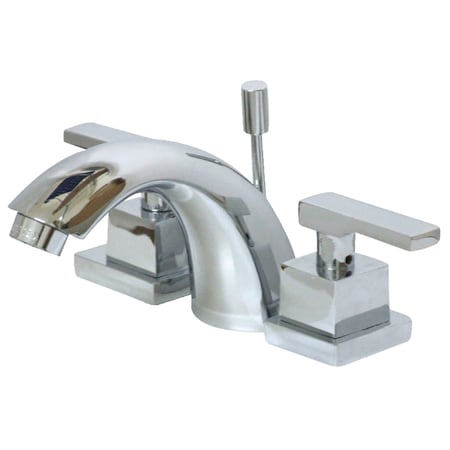 Kingston Brass Mini-Widespread Bathroom Faucet, Chrome KS2951QLL